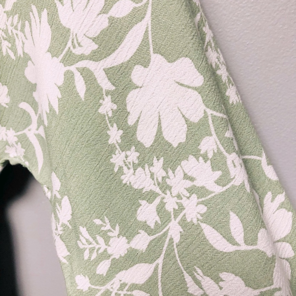 NWT! Sage Delight Boho Floral Midi Dress - Picture 8 of 9